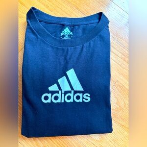 Adidas Men Black Tee with Iconic Logo size 2XL